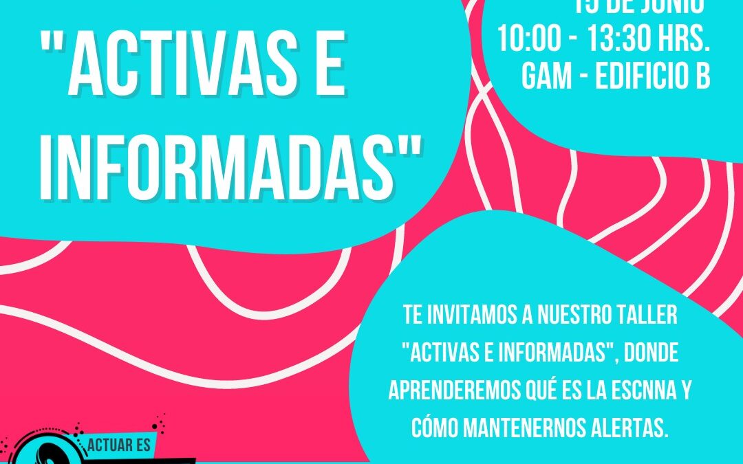 Taller «Activas e informadas»